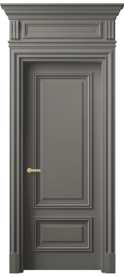 Межкомнатная дверь Антик 7307 Матовый классический серый  Цена 180520 ₽ | Volhovec