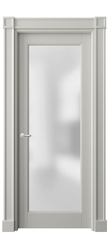 Дверь межкомнатная Тоскана Плано 6300 Матовый тёплый серый Сатинированное стекло Гладкие пилястры с квадратными розетками МТСР Цена 153170 ₽ Наличники уже входят в базовый комплект. Фабрика дверей Волховец 8 (800) 551 43 19 Межкомнатная дверь Тоскана Плано 6300 Матовый тёплый серый Сатинированное стекло Цена 153170 ₽ | Volhovec