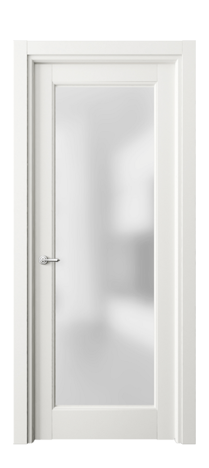 Межкомнатная дверь Тоскана Ромбо 6300 Матовый серый Сатинированное стекло Цена 110760 ₽ | Volhovec