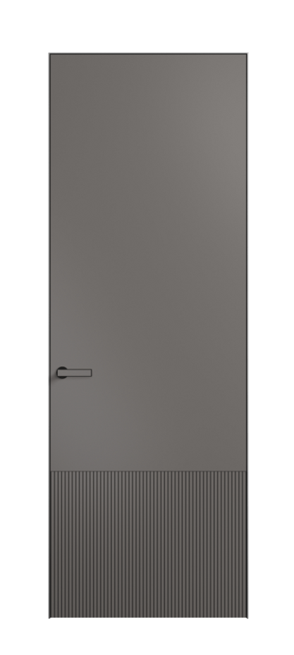 Межкомнатная дверь Velvet 8202 Матовый классический серый. Цена 67310  | Volhovec