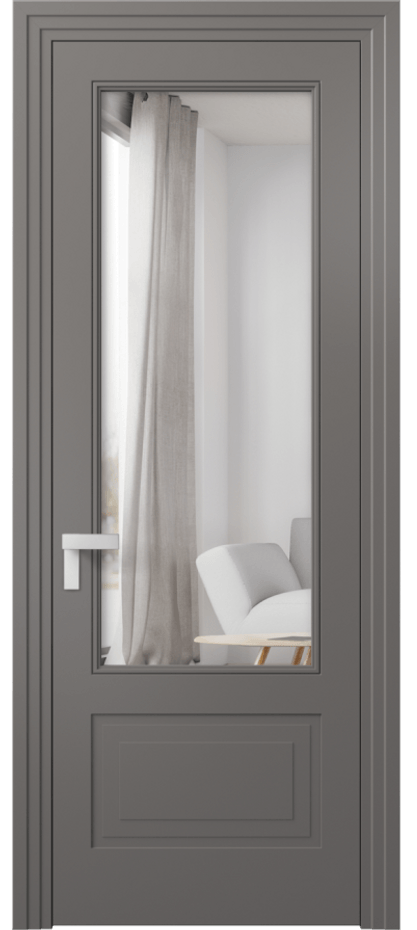 Дверь межкомнатная Rocca 8342 Матовый классический серый Двустороннее зеркало, триплекс Каскадный компланарный наличник МКЛС Цена 87890 ₽ Наличники уже входят в базовый комплект. Фабрика дверей Волховец 8 (800) 551 43 19 Межкомнатная дверь Rocca 8342 Матовый классический серый Двустороннее зеркало, триплекс Цена 87890 ₽ | Volhovec