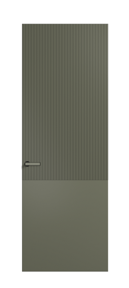 Межкомнатная дверь Velvet АКП 8205 Матовый оливковый тёмный. Цена 53351  | Volhovec