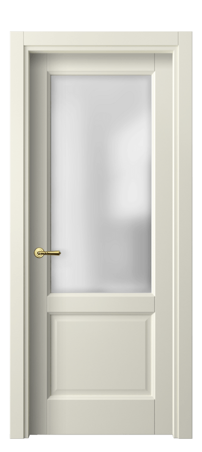 Межкомнатная дверь Galant 1422 Матовый молочно-белый Сатинированное стекло Цена 43290 ₽ | Volhovec