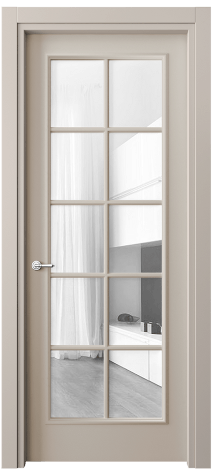 Дверь межкомнатная Paris 8102 Матовый светло-бежевый Прозрачное стекло, 4 мм Гладкий наличник МСБЖ Цена 79640 ₽ Наличники уже входят в базовый комплект. Фабрика дверей Волховец 8 (800) 551 43 19 Межкомнатная дверь Paris 8102 Матовый светло-бежевый Прозрачное стекло, 4 мм Цена 79640 ₽| Volhovec