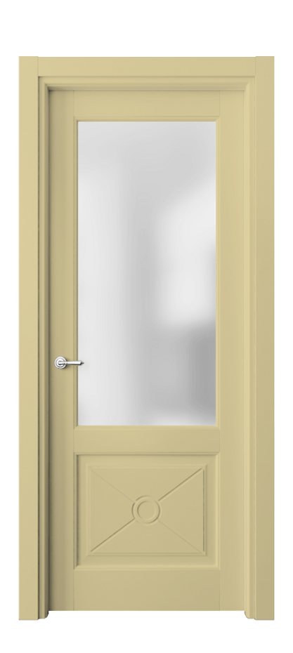 Межкомнатная дверь Toscana Litera 6362 Бук белоснежный Сатинированное стекло Цена 114930 ₽ | Volhovec