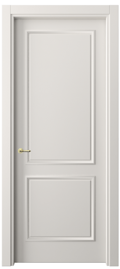 Межкомнатная дверь Paris 8121 Матовый пудровый белый  Цена 66770 ₽| Volhovec