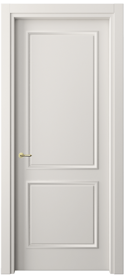 Межкомнатная дверь Paris 8121 Матовый пудровый белый  Цена 60340 ₽| Volhovec