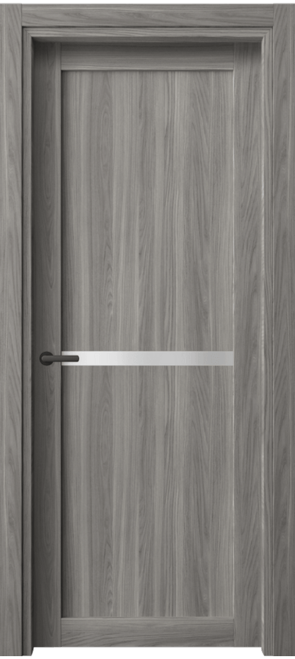 Межкомнатная дверь Нео 2112 Имбирный ясень Сатинированное стекло Цена 34530 ₽ | Volhovec