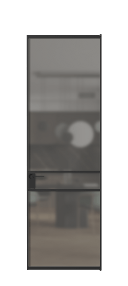 Алюминиевая дверь АЛПЛ040.02 Алюминий Черный Сатинированное серое стекло, триплекс. Без короба чер Цена 143980 Стоимость комплекта двери включает:
1. Полотно (600/650/700/750/800/850/900/950*2000-2400 мм).
2. Короб
3. Комплект фурнитуры (2 торцевые петли и магнитный замок с ответной планкой). Фабрика дверей Волховец 8 (800) 551 43 19 Алюминиевая дверь АЛПЛ040.02 Алюминий Черный Сатинированное серое стекло, триплекс Цена 143980 | Volhovec