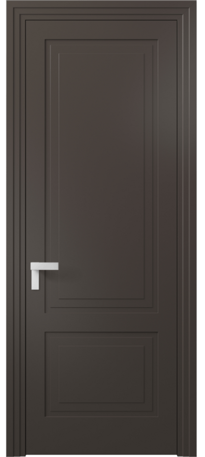 Межкомнатная дверь Rocca АКП 8351 Матовый антрацит  Цена 88550 ₽ | Volhovec