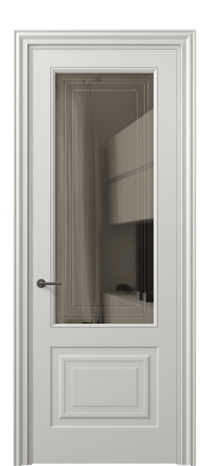 Дверь межкомнатная Mascot 8452 Матовый тёплый серый Прозрачное бронзовое стекло с гравировкой "Грани", триплекс, 7 мм Фигурный наличник МТСР Цена 68290 ₽ Наличники уже входят в базовый комплект. Фабрика дверей Волховец 8 (800) 551 43 19 Межкомнатная дверь Mascot 8452 Матовый тёплый серый Прозрачное бронзовое стекло с гравировкой "Грани", триплекс, 7 мм Цена 68290 ₽ | Volhovec