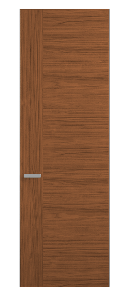 Дверь межкомнатная Rift АКП 0203 Орех медный матовый рифт  Скрытый короб Черный Цена 91400 ₽ Наличники уже входят в базовый комплект. Фабрика дверей Волховец 8 (800) 551 43 19 Межкомнатная дверь Rift АКП 0203 Орех медный матовый рифт  Цена 91400 ₽ | Volhovec