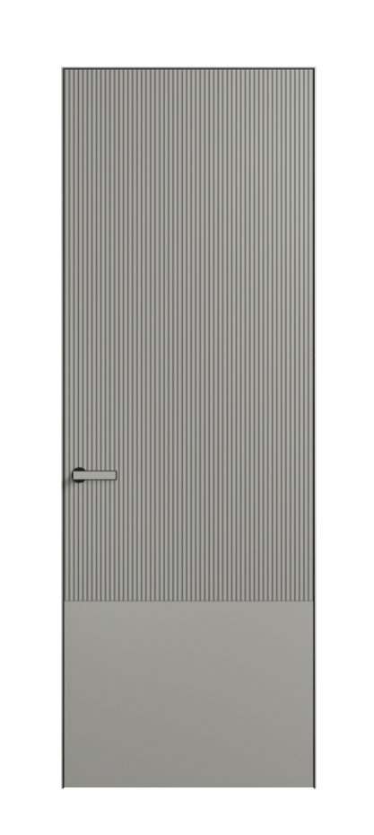 Межкомнатная дверь Velvet АКП 8203 Матовый нейтральный серый. Цена 73360  | Volhovec