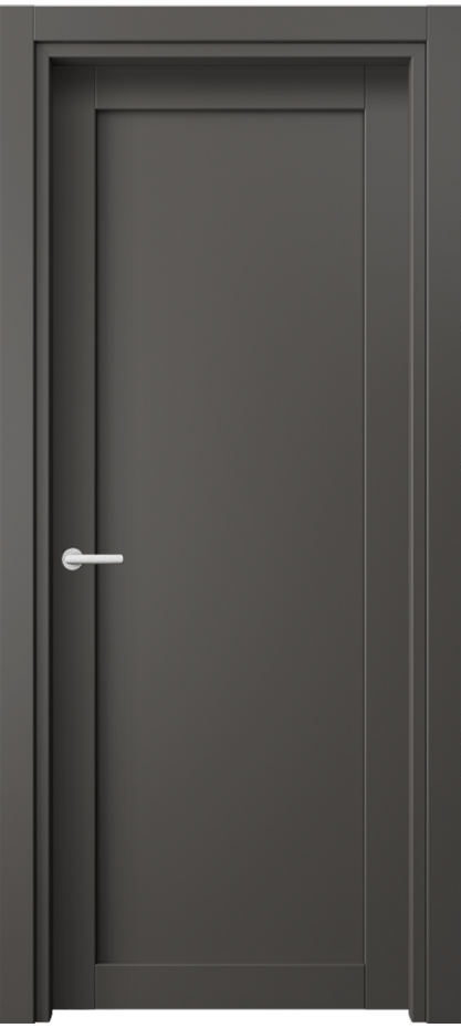 Межкомнатная дверь Нео 2101 ПЭТ графитовый  Цена 30410 ₽ | Volhovec