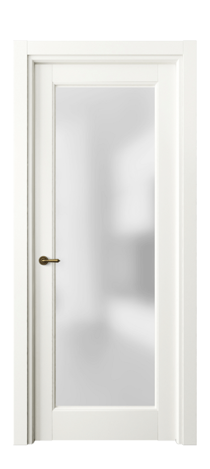 Межкомнатная дверь Toscana Litera 6300 Бук жемчуг Сатинированное стекло Цена 78410 ₽ | Volhovec