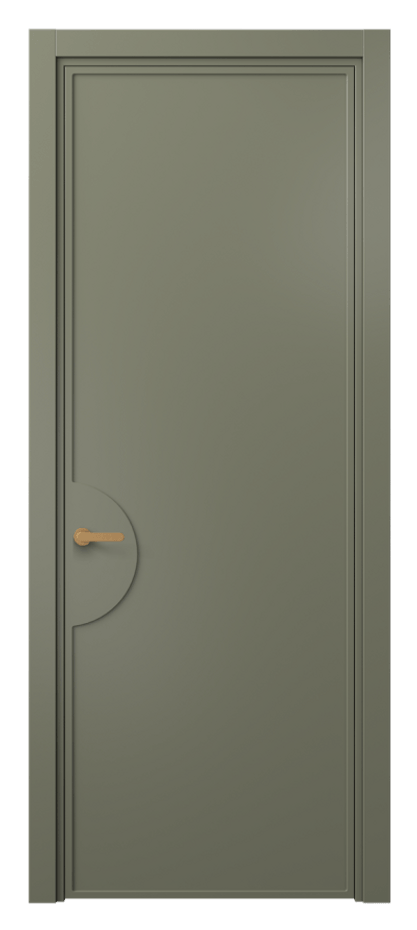Межкомнатная дверь Frame 8604 Матовый оливковый тёмный  Цена 56650 ₽ | Volhovec