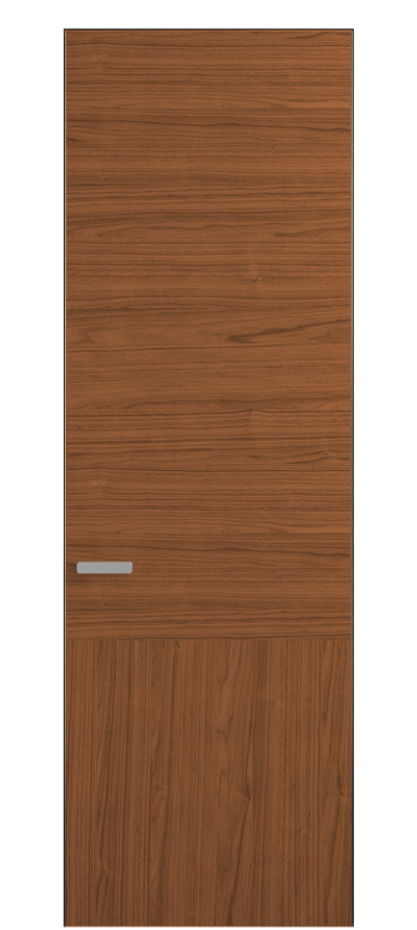 Дверь межкомнатная Rift АКП 0204 Орех медный матовый рифт  Скрытый короб Черный Цена 91400 ₽ Наличники уже входят в базовый комплект. Фабрика дверей Волховец 8 (800) 551 43 19 Межкомнатная дверь Rift АКП 0204 Орех медный матовый рифт  Цена 91400 ₽ | Volhovec