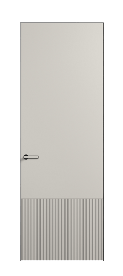 Межкомнатная дверь Velvet АКП 8202 Матовый облачно-серый. Цена 73360  | Volhovec