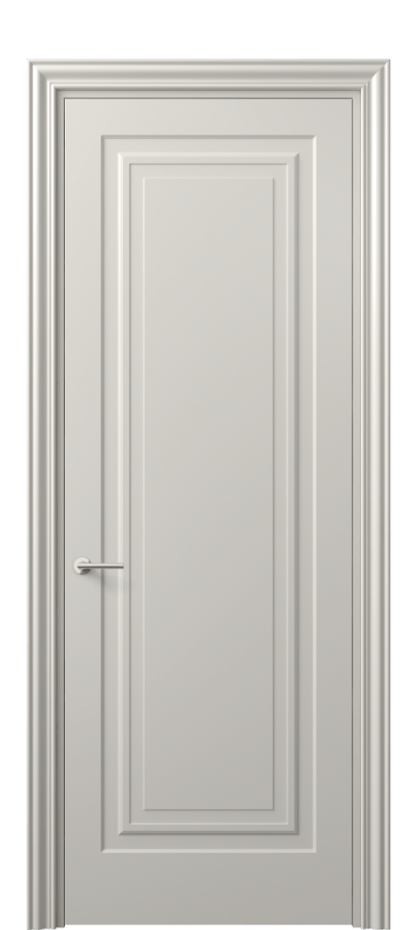 Дверь межкомнатная Mascot 8401 Матовый облачно-серый  Фигурный наличник МОС Цена 61770 ₽ Наличники уже входят в базовый комплект. Фабрика дверей Волховец 8 (800) 551 43 19 Межкомнатная дверь Mascot 8401 Матовый облачно-серый  Цена 61770 ₽ | Volhovec