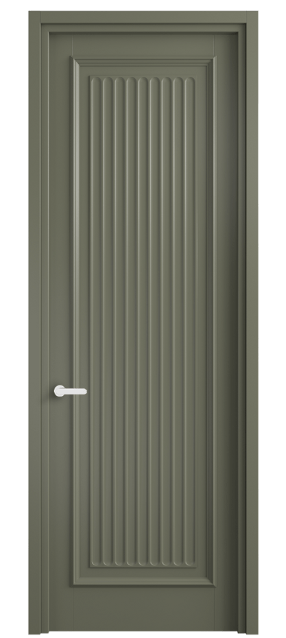 Межкомнатная дверь Шарм 6701 Матовый оливковый тёмный  Цена 117240 ₽ | Volhovec