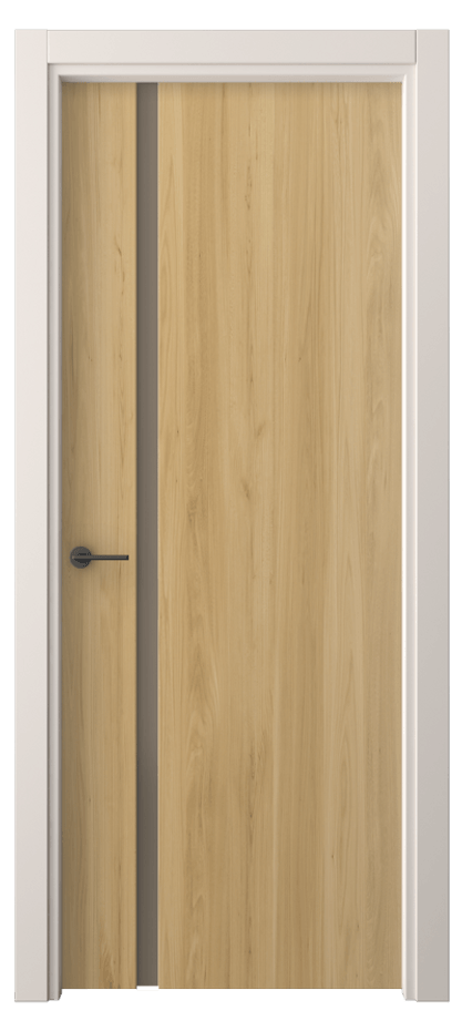 Межкомнатная дверь Freedom 4222 Солнечный вяз Сатинированное бронзовое стекло, триплекс Цена 42130 ₽ | Volhovec