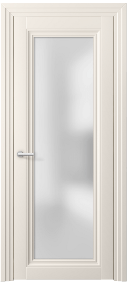 Дверь межкомнатная Centro 2502 ПЭТ кремово-белый Сатинированное стекло Каскадный наличник ПЭКБ Цена 41360 ₽ Наличники уже входят в базовый комплект. Фабрика дверей Волховец 8 (800) 551 43 19 Межкомнатная дверь Centro 2502 ПЭТ кремово-белый Сатинированное стекло Цена 41360 ₽ | Volhovec