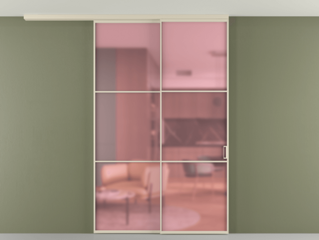 Перегородка Formato вдоль стены на потолок телескопик синхро 2 АЛПР 040.03 Алюминий бежево-серый Сатинированное розовое стекло, триплекс, 6мм. Цена 285780 ₽ 1. Полотно 2 шт. (800/2100 мм)
2. Комплект установки раздвижной системы
3. Базовый комплект фурнитуры
4.Ручка RONDO
. Фабрика дверей Волховец 8 (800) 551 43 19 Перегородка Formato вдоль стены на потолок телескопик синхро 2 АЛПР 040.03 Алюминий бежево-серый Сатинированное розовое стекло, триплекс, 6мм Цена 285780 ₽ | Volhovec