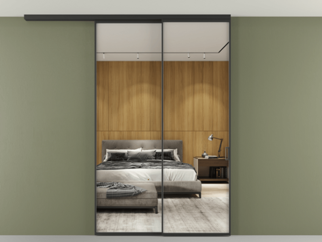 Перегородка Formato вдоль стены на потолок 2 створки с синхронным механизмом АЛПР 040.01 Алюминий Черный Двустороннее зеркало, триплекс , триплекс 6 мм. Скрытый короб ЧЕР Цена 313130 ₽ 1. Полотно 2 шт. (800/2100 мм)
2. Комплект установки раздвижной системы
3. Базовый комплект фурнитуры
4.Ручка RONDO
. Фабрика дверей Волховец 8 (800) 551 43 19 Перегородка Formato вдоль стены на потолок 2 створки с синхронным механизмом АЛПР 040.01 Алюминий Черный Двустороннее зеркало, триплекс , триплекс 6 мм Цена 313130 ₽ | Volhovec