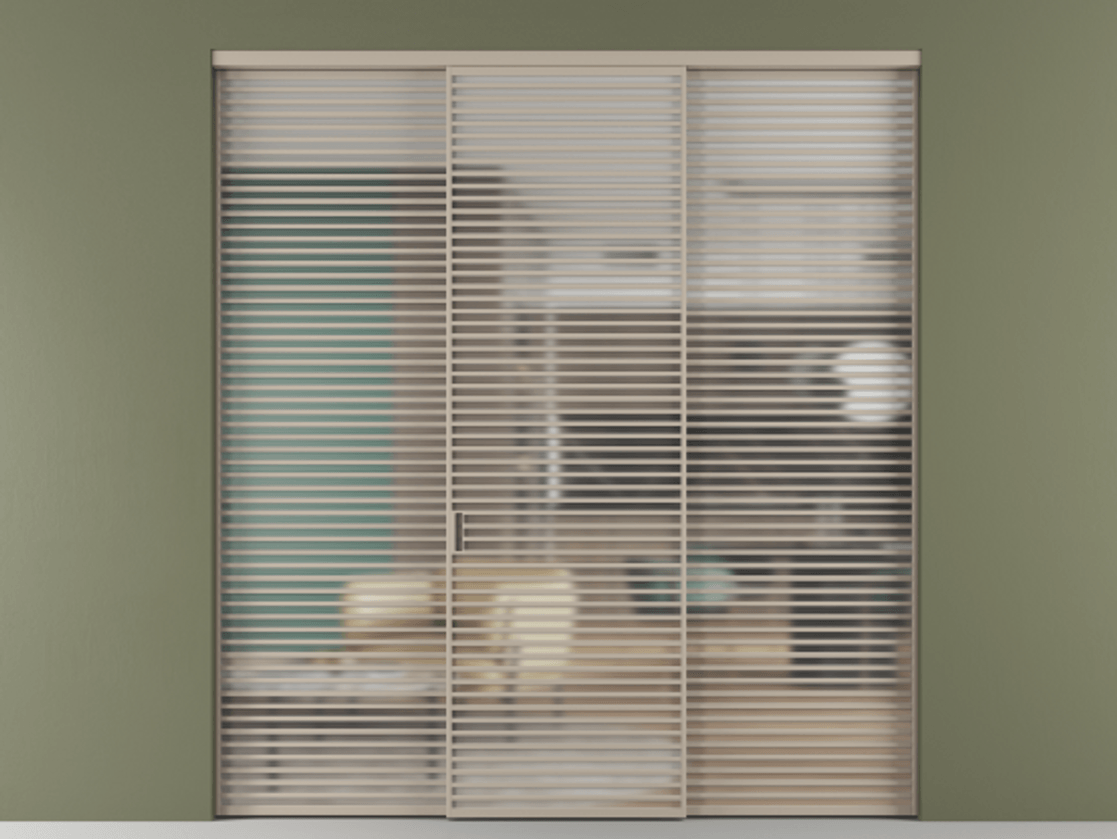 Перегородка Formato внутри проёма 3 створки АЛПР 040.07 Алюминий бисквитный Сатинированное стекло "Matelux Crystal Vision", калёное, матовое, каленое 6 мм. Цена 672760 ₽ 1. Полотно 3 шт. (800/2100 мм)
2. Комплект установки раздвижной системы
3. Базовый комплект фурнитуры
4.Ручка RONDO. Фабрика дверей Волховец 8 (800) 551 43 19 Перегородка Formato внутри проёма 3 створки АЛПР 040.07 Алюминий бисквитный Сатинированное стекло "Matelux Crystal Vision", калёное, матовое, каленое 6 мм Цена 672760 ₽ | Volhovec