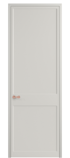 Дверь межкомнатная 7521 МТСР. Цвет Матовый тёплый серый. Материал Гладкая эмаль. Коллекция Softform. Картинка.