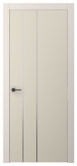 Межкомнатная дверь АКП 4203 ПЭСБ. Цвет ПЭТ светло-бежевый. Материал ПЭТ. Коллекция Freedom. Фото. Дверь межкомнатная АКП 4203 ПЭСБ. Цвет ПЭТ светло-бежевый. Материал ПЭТ. Коллекция Freedom. Картинка.
