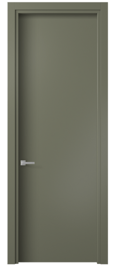 Межкомнатная дверь 0010 МОТ. Цвет Матовый оливковый тёмный. Материал Гладкая эмаль. Коллекция Planum. Фото. Дверь межкомнатная 0010 МОТ. Цвет Матовый оливковый тёмный. Материал Гладкая эмаль. Коллекция Planum. Картинка.