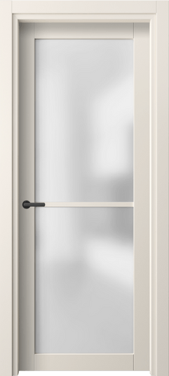 Дверь межкомнатная 2108 ПЭКБ САТ. Цвет ПЭТ кремово-белый. Материал ПЭТ. Коллекция Нео. Картинка.