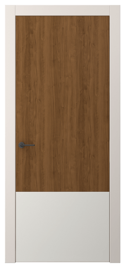 Дверь межкомнатная АКП 4229 ЛОР Лесной орех. Цвет Лесной орех. Материал Ламинатин. Коллекция Freedom. Картинка.