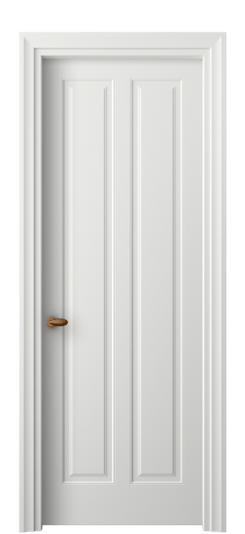 Дверь межкомнатная 8511 МССР. Цвет Матовый светло-серый. Материал Гладкая эмаль. Коллекция Esse. Картинка.