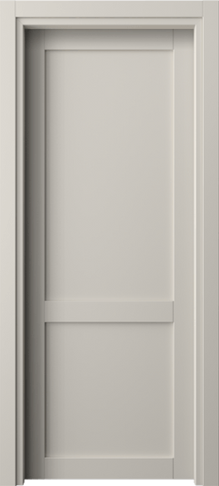 Дверь межкомнатная 2121 ПЭСС. Цвет ПЭТ светло-серый. Материал ПЭТ. Коллекция Neo. Картинка.