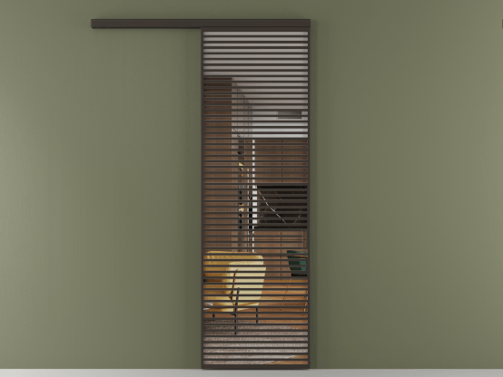 Алюминевая перегородка АЛПР 040.07_ААН_Crystalvision_new. Цвет Алюминий антрацит. Материал Алюминий в эмали. Коллекция Перегородка Формато вдоль стены 1 створка. Фото. Алюминевая перегородка АЛПР 040.07_ААН_Crystalvision_new. Цвет Алюминий антрацит. Материал Алюминий в эмали. Коллекция Перегородка Формато вдоль стены 1 створка. Картинка.