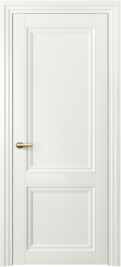 Дверь межкомнатная 2523 МЖМ. Цвет Матовый жемчужный. Материал Гладкая эмаль. Коллекция Центро. Картинка.