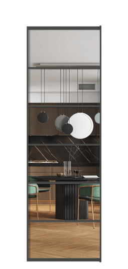 Межкомнатная дверь АЛПЛ040.04 ГР Графитовый Crystalvision. Цвет . Материал Алюминий металлик. Коллекция Формато. Фото. Дверь межкомнатная АЛПЛ040.04 ГР Графитовый Crystalvision. Цвет . Материал Алюминий металлик. Коллекция Формато. Картинка.