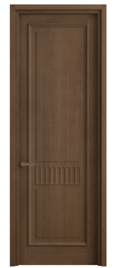 Дверь межкомнатная 6707 БТМ. Цвет Бук тёмный матовый. Материал Массив бука матовый. Коллекция Charm. Картинка.