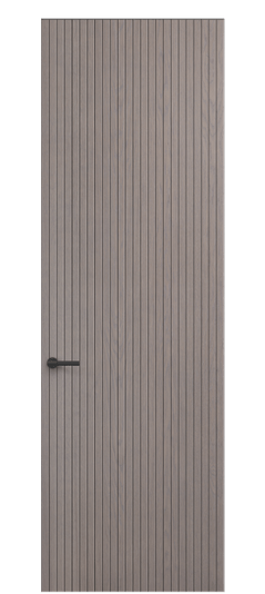 Дверь межкомнатная 0019 ДДМ. Цвет Дуб дымчатый. Материал Шпон ценных пород. Коллекция Select. Картинка.
