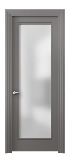 Межкомнатная дверь 8502 МКЛС САТ. Цвет Матовый классический серый. Материал Гладкая эмаль. Коллекция Esse. Фото. Дверь межкомнатная 8502 МКЛС САТ. Цвет Матовый классический серый. Материал Гладкая эмаль. Коллекция Esse. Картинка.
