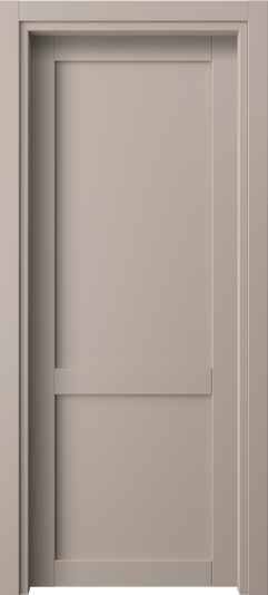 Дверь межкомнатная 2121 ПЭСК. Цвет ПЭТ серо-коричневый . Материал ПЭТ. Коллекция Neo. Картинка.