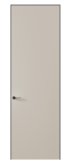 Дверь межкомнатная 0010 МСБЖ Матовый светло-бежевый. Цвет Матовый светло-бежевый. Материал Гладкая эмаль. Коллекция Planum Pro. Картинка.