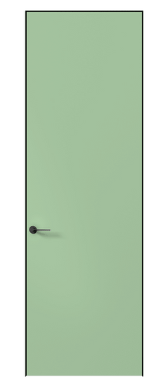 Дверь межкомнатная 0010 АКП Бело-зелёный RAL 6019. Цвет RAL Бело-зелёный RAL 6019. Материал Гладкая эмаль. Коллекция Планум Про. Картинка.