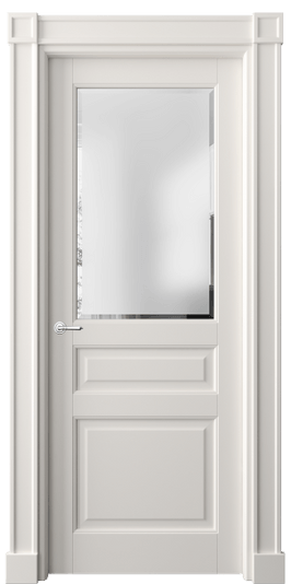 Межкомнатная дверь 6304 МПБЛ САТ-Ф. Цвет Матовый пудровый белый. Материал Гладкая эмаль. Коллекция Тоскана Плано. Фото. Дверь межкомнатная 6304 МПБЛ САТ-Ф. Цвет Матовый пудровый белый. Материал Гладкая эмаль. Коллекция Тоскана Плано. Картинка.