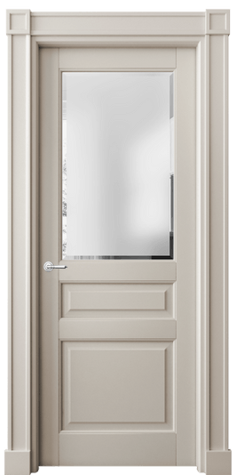 Дверь межкомнатная 6304 БСБЖ САТ-Ф. Цвет Бук светло-бежевый. Материал Массив бука эмаль. Коллекция Toscana Plano. Картинка.