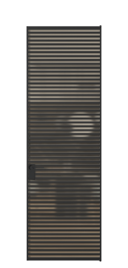 Межкомнатная дверь АЛПЛ040.06 Бронза сатин триплекс ЧЕР. Цвет Алюминий Черный. Материал Алюминий. Коллекция Formato. Фото. Дверь межкомнатная АЛПЛ040.06 Бронза сатин триплекс ЧЕР. Цвет Алюминий Черный. Материал Алюминий. Коллекция Formato. Картинка.