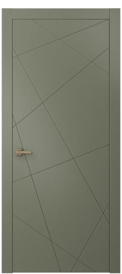 Межкомнатная дверь 8048 МОТ. Цвет Матовый оливковый тёмный. Материал Гладкая эмаль. Коллекция Linea. Фото. Дверь межкомнатная 8048 МОТ. Цвет Матовый оливковый тёмный. Материал Гладкая эмаль. Коллекция Linea. Картинка.
