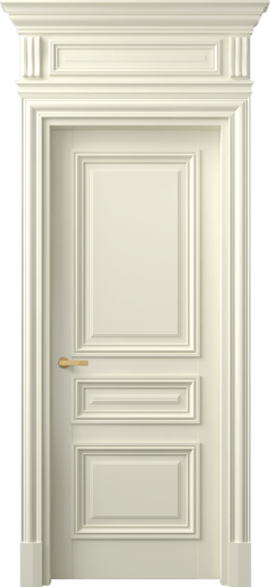 Дверь межкомнатная 7305 БМБ. Цвет Бук молочно-белый. Материал Массив бука эмаль. Коллекция Antique. Картинка.